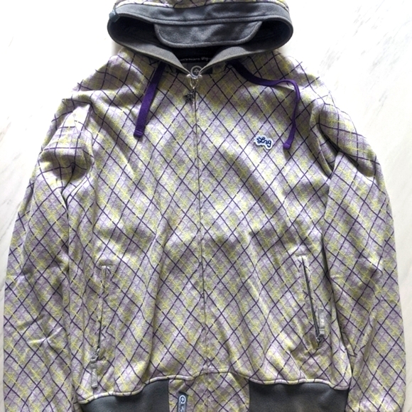 LRG Men's L zip up hoodie jacket - Picture 2 of 4